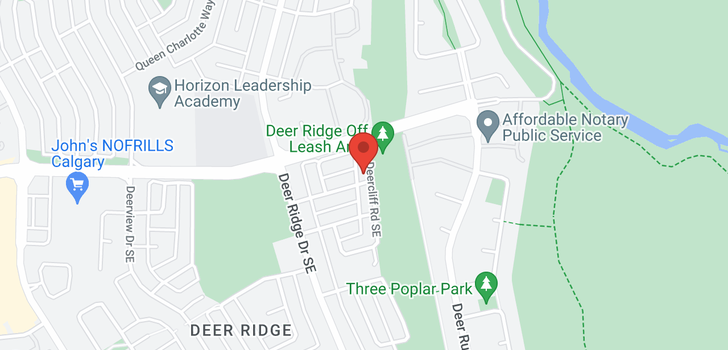 map of 252 DEERCLIFF RD SE